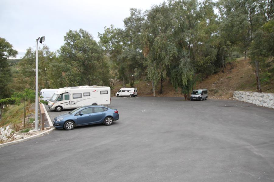 parking área de autocaravanas Álora