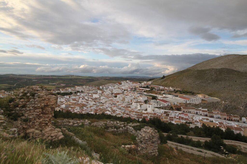 Visita Castillo de Teba en autocaravana - Vista desde el castillo del pueblo